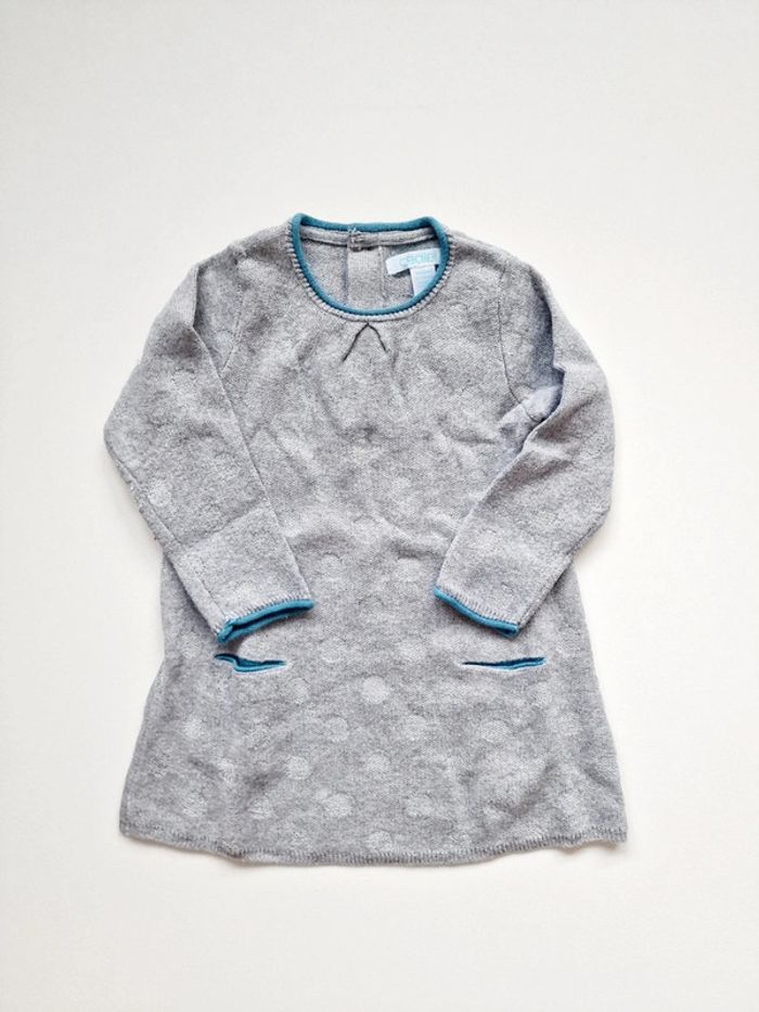 Obaïbi - Robe d'hiver à manches longues (9 mois)