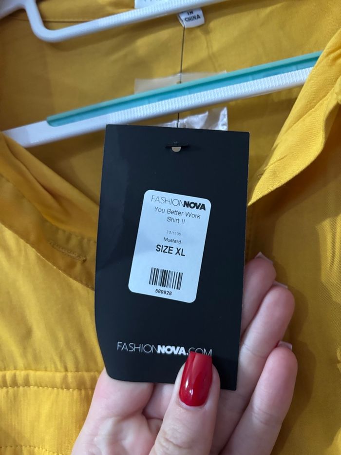 Chemise moutarde - photo numéro 2