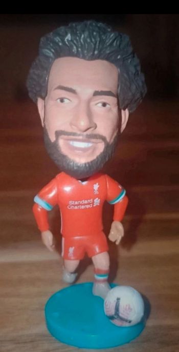 Petite figurine football neuve Mohamed Salah Liverpool FC