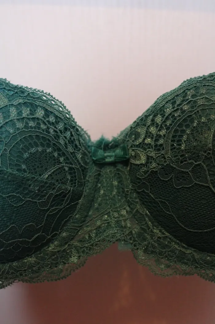 soutien gorge manoukian bleu turquoise - photo numéro 3