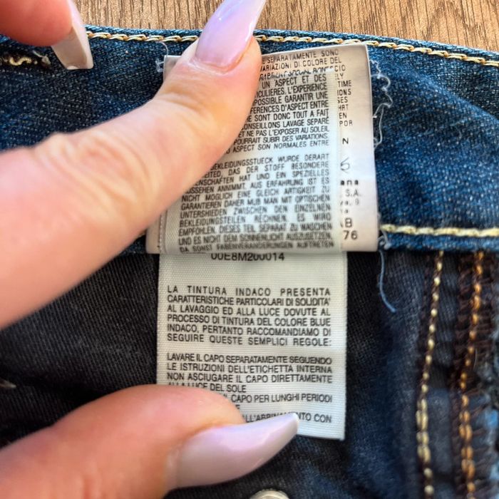 Jean/pantalon bootcut/flare bleu Diesel Ryoth pour femme, taille W 30 L 32 (40 taille française) - photo numéro 8