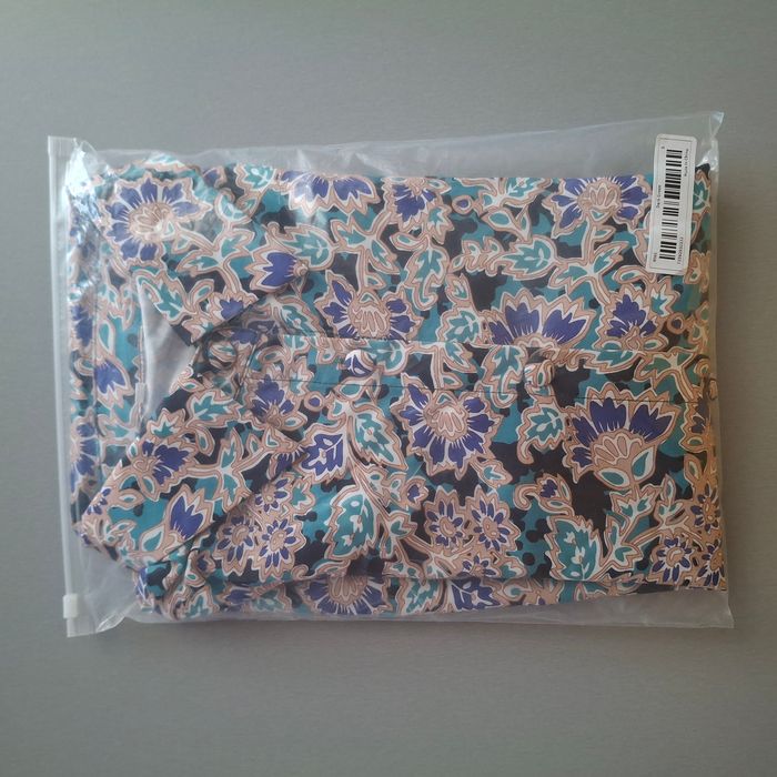 Chemise à motif floral multicolore pour femme - à maches longues - Taille S - NEUF