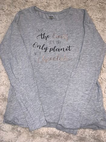 T-shirt manches longues kiabi 12 ans