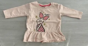 T-shirt rose Porcinet Disney Winnie The Pooh 6 mois