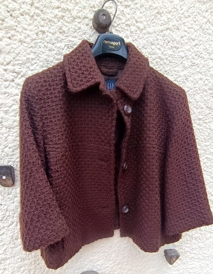 Très jolie veste courte style cape - Gap - XL - photo numéro 2
