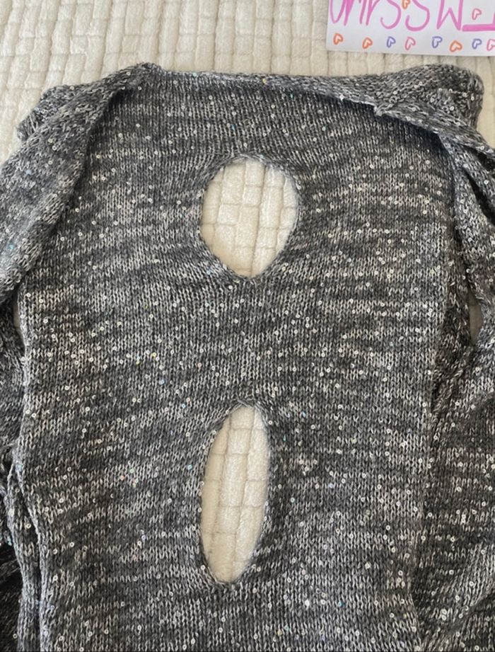 Gilet en laine à Pailette - photo numéro 3