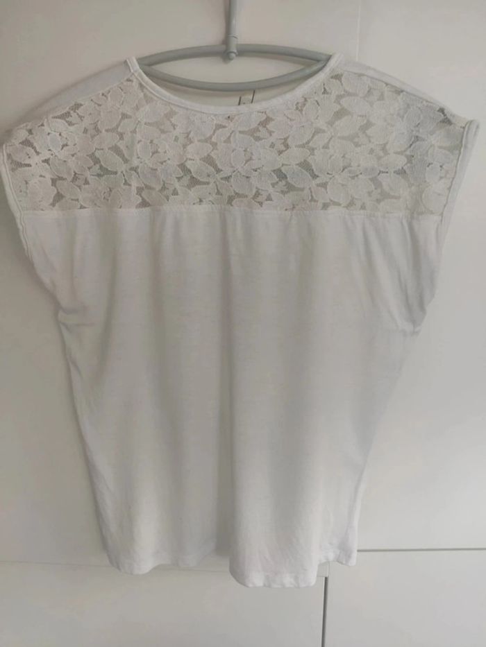 Kaporal t shirt dentelle 12 ans - photo numéro 3