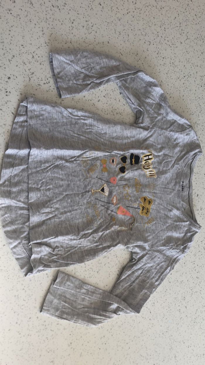 Haut à manches longues fille 5 ans