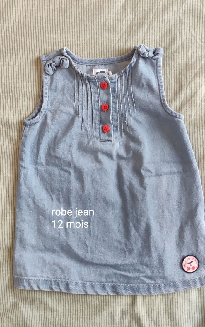 Robe effet jean