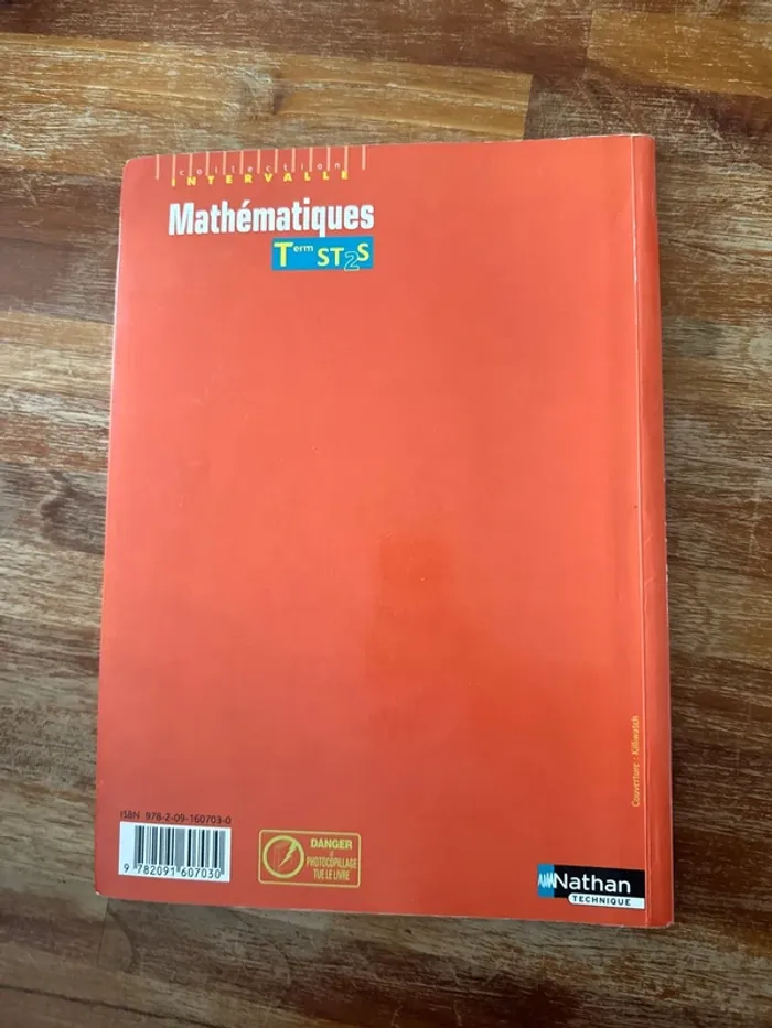Livre mathématiques, terminale, ST 2 S - photo numéro 3
