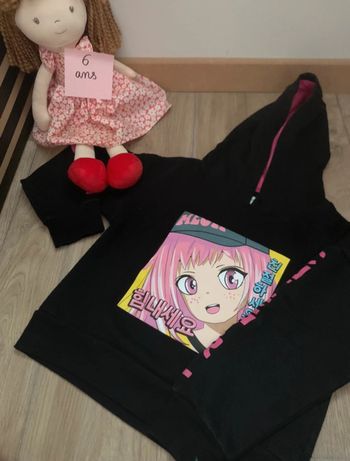 Sweat à capuche Kawaii