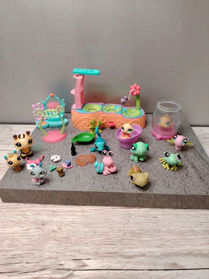 Lot petshop Littlest petshop figurines accessoires tbe