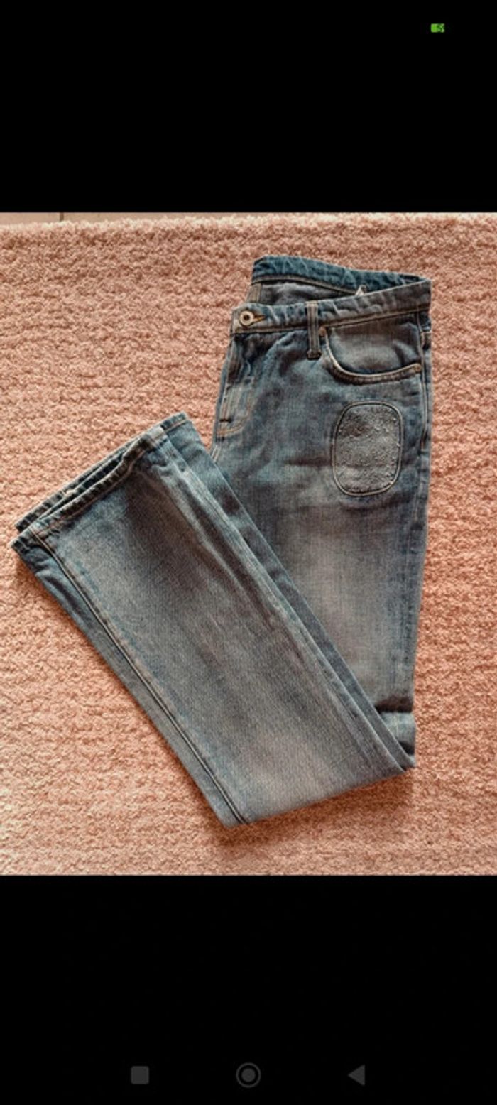 Jeans patte deph/FLARE - bleu ciel - taille 40 - neuf - photo numéro 4
