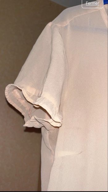 Blouse manche courte 