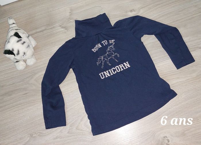 Sous pull 6 ans licorne