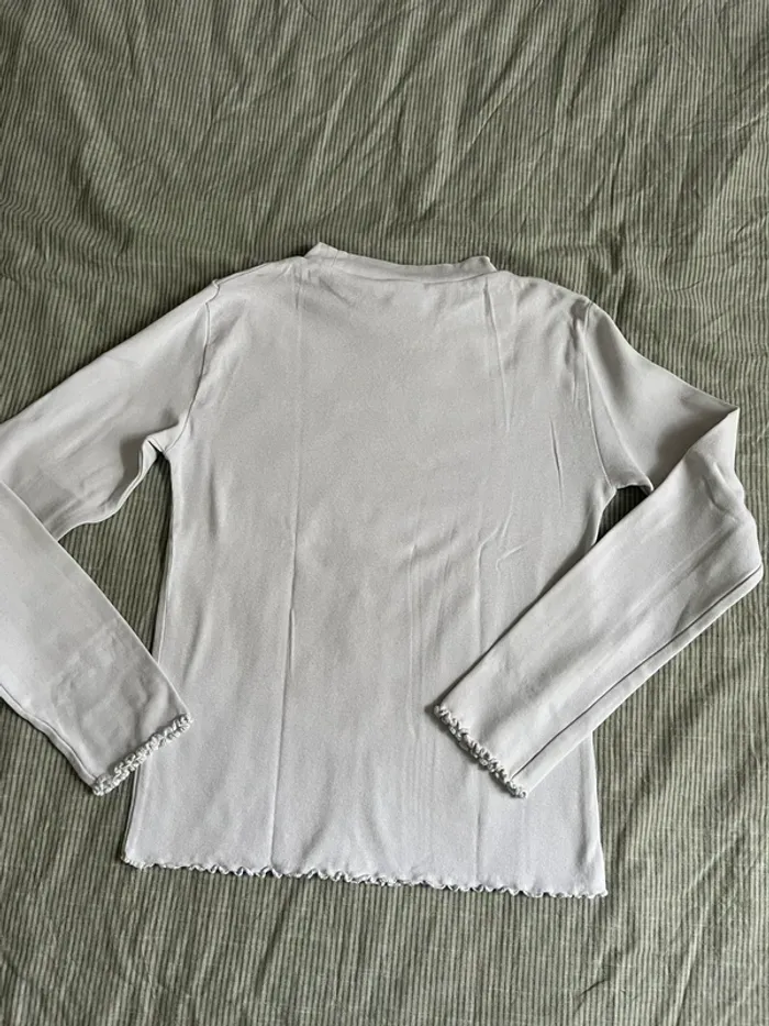 T shirt blanc Zara - photo numéro 4