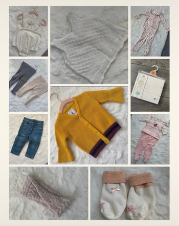 Lot vêtements fille
