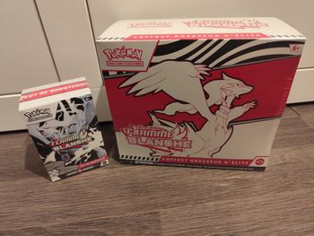 Lot ETB Bundle Flamme blanche EV10.5 cartes Pokémon neuf