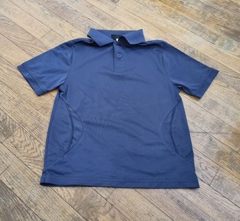 polo manche courte artengo taille 8 ans gros foncé