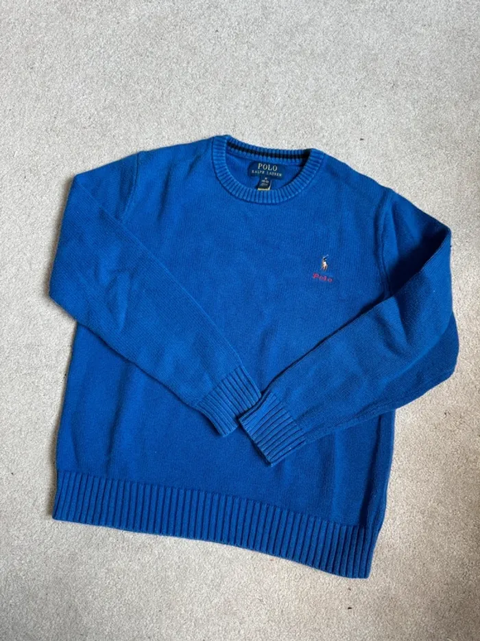 Pull Ralph Lauren - Bleu - photo numéro 2