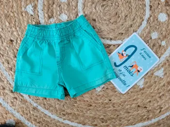 Short vert turquoise