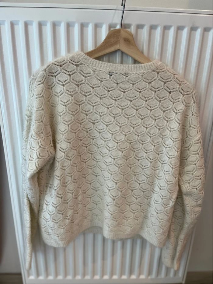 Pull crème - photo numéro 2