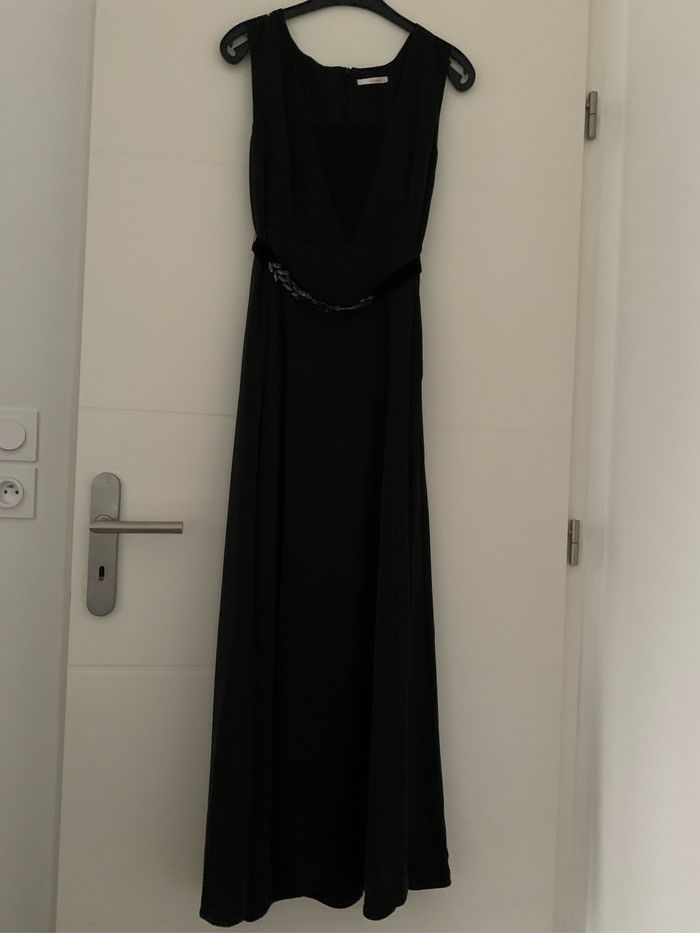 Robe longue satinée t:40