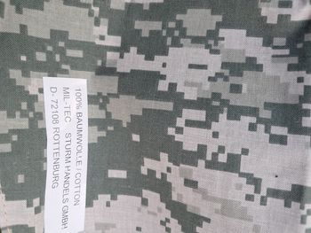 Bandana camouflé acu