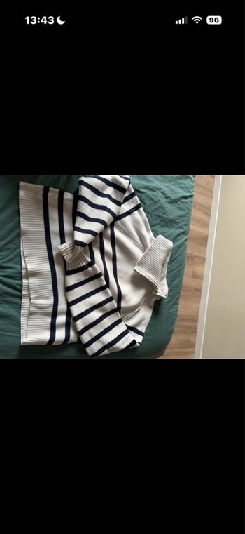 Pull femme marinière 