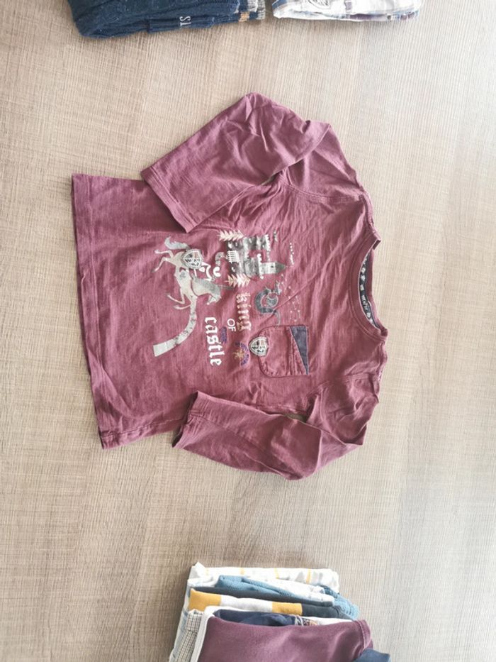 Lot t-shirt chemise gilet Sergent major 6 ans - photo numéro 4