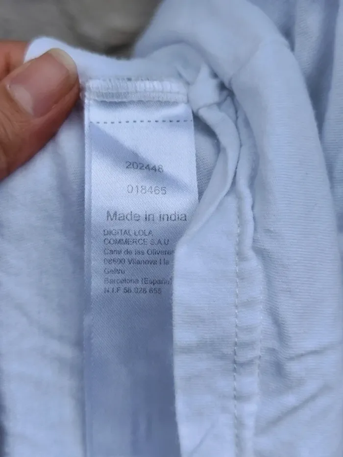 T-shirt blanc femme venca - photo numéro 6