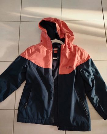 Rentrée blouson imperméable taille 8 ans