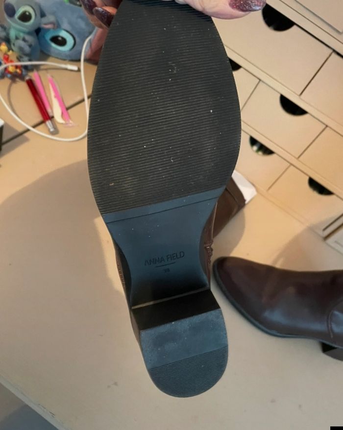 Bottes cuissardes marron neuve - photo numéro 3