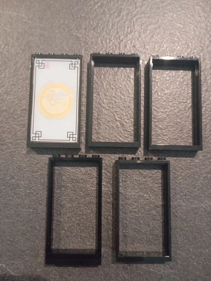 Window 1×4×5 with solid studs