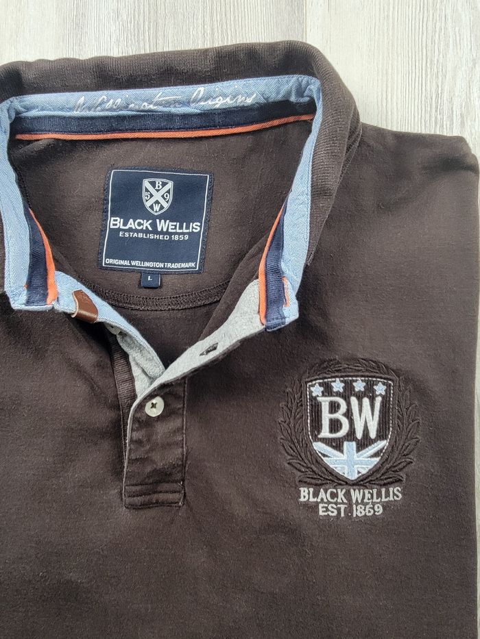 Polo épais Black Wellis Homme taille L - photo numéro 2