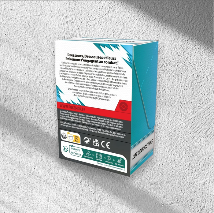 Pokémon 🇫🇷 Lot x6 Boosters EV09 | Aventures Ensemble | Bundle [Scellé] - photo numéro 2