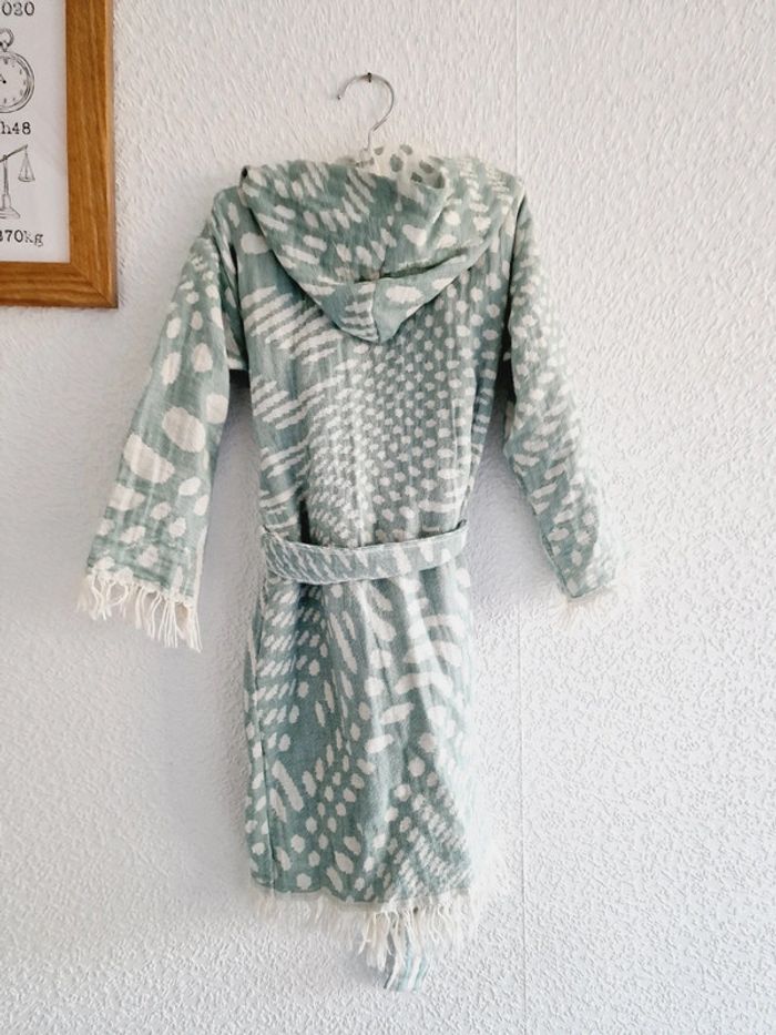 Pestamalci - Peignoir hammam pour enfant (1 à 2 ans) - photo numéro 4