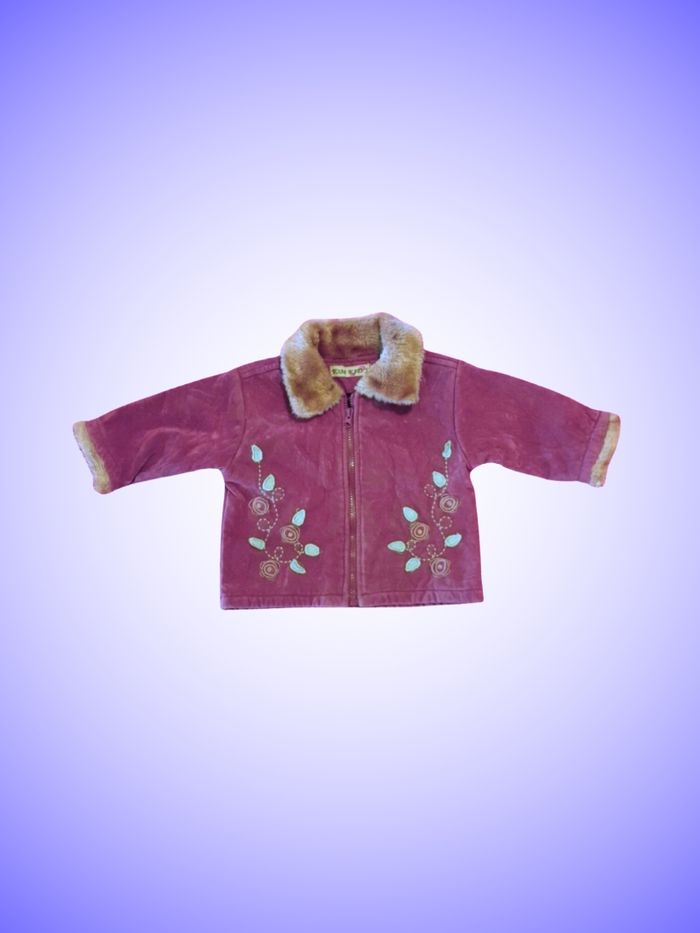 Manteau Bébé Rose 12 mois Tom Kids