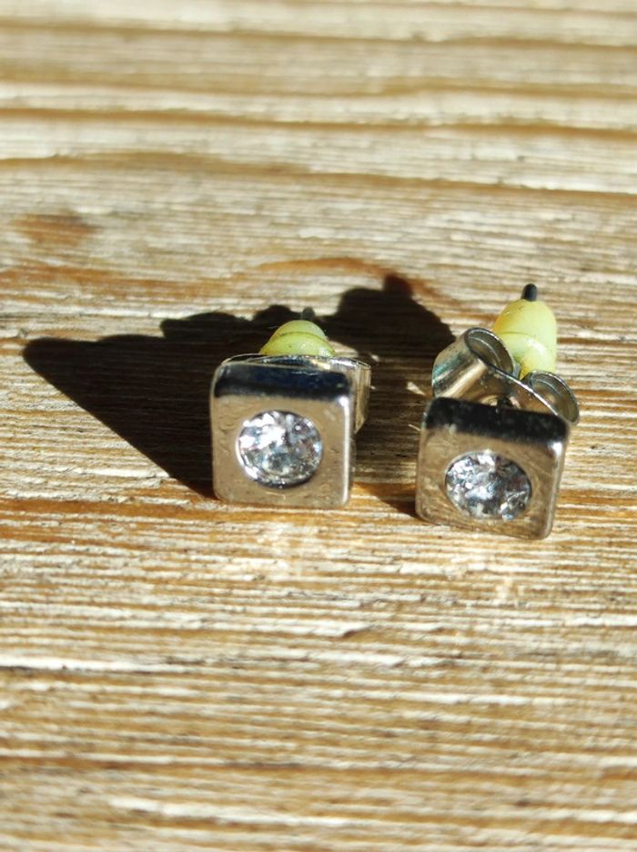 Boucles d'oreilles cristaux - photo numéro 5