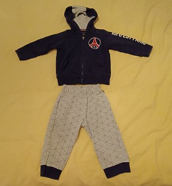 Ensemble jogging PSG 18 mois