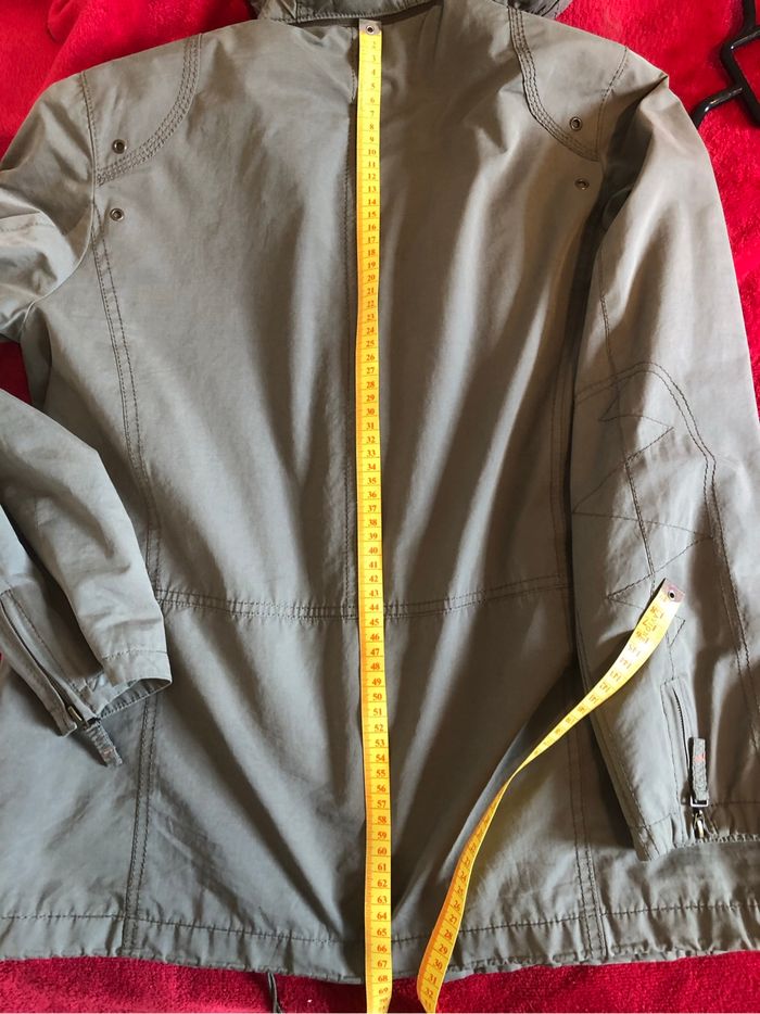 Parka 1/2 saison kaki vintage - photo numéro 10
