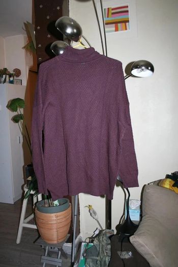 🌸👍Prix en baisse 👍#Pull #prune #cachemire Taille #40 'Cop Copine " Neuf 🌸