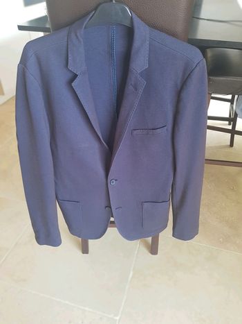 Veste de costume homme bleue marine