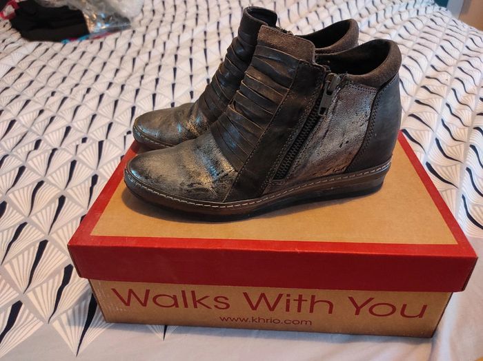 Boots basse compensé khrio t38 - photo numéro 2