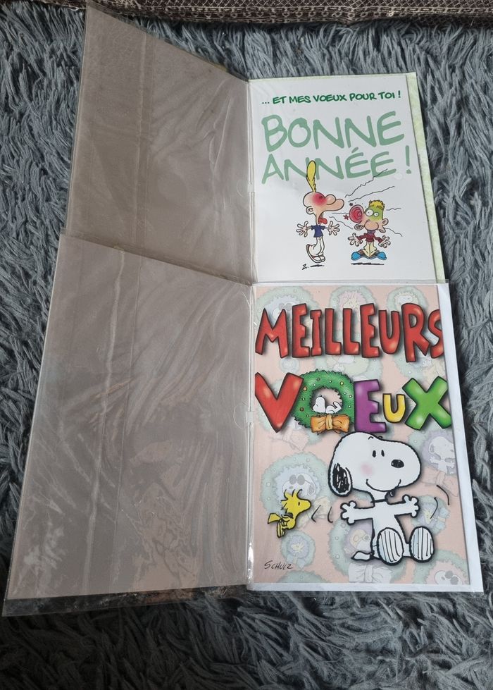 Lot 2 cartes de vœux neuf - photo numéro 3