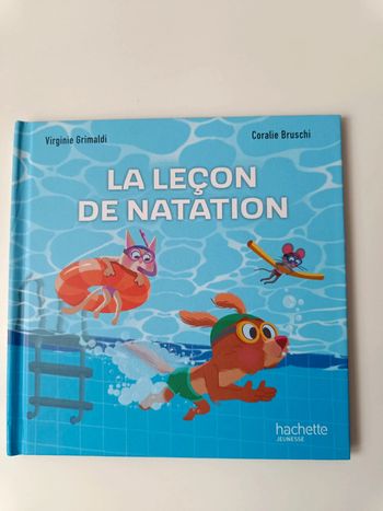 Livre La leçon de natation enfant neuf