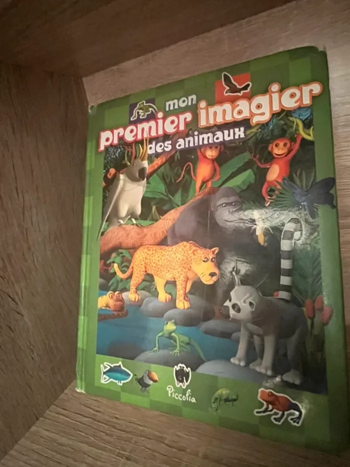 Mon premier imagier des animaux Piccolia