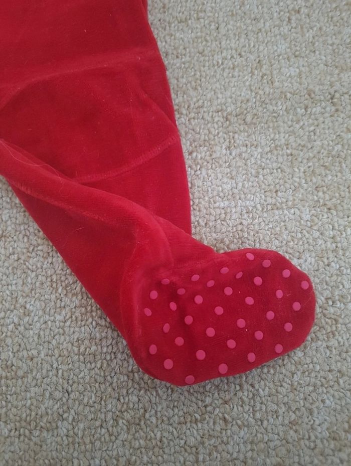 Ensemble pyjama rouge, 12 mois - photo numéro 7