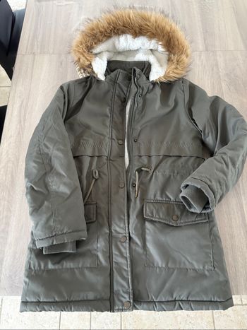 Manteau parka chaud fille 12 ans
