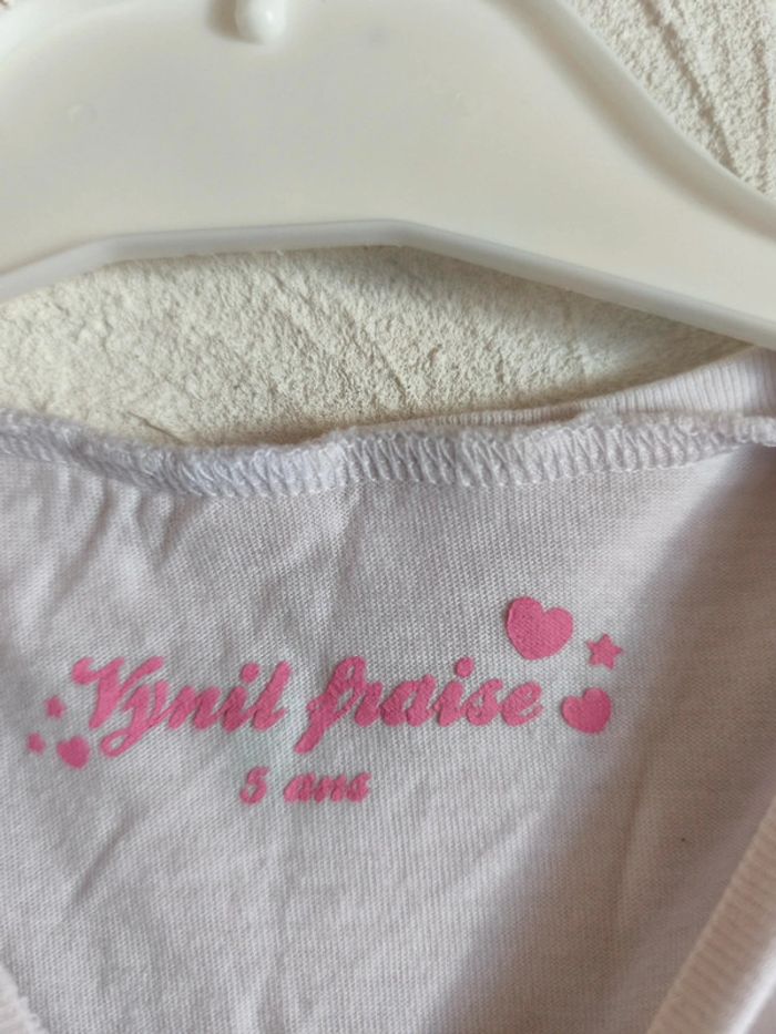 T-shirt manches courtes blanc - photo numéro 2